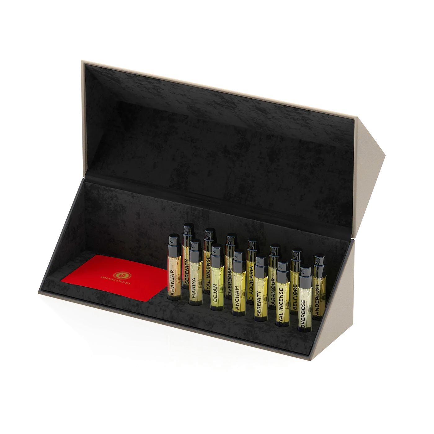 The Explorer Collection — all seventeen fragrances at 3ml